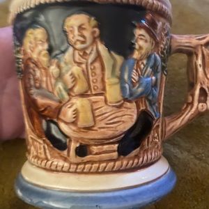 Vintage Mustache Men Stein
